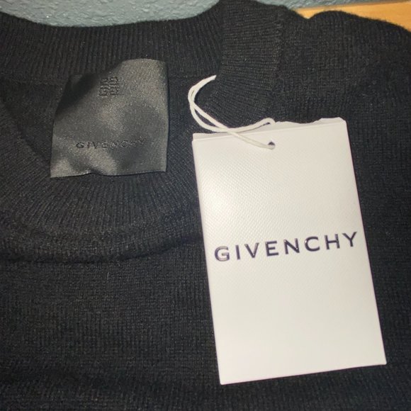 GIVENCHY Black Cashmere 4G Sweater - Picture 8 of 10